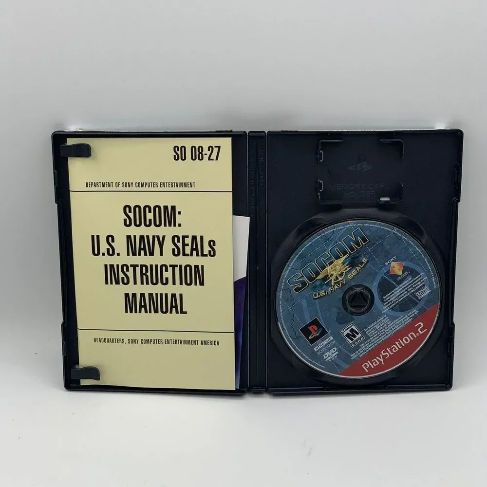 SOCOM U.S. Navy Seals Greatest Hits Sony PlayStation 2 PS2 Zipper Interactive 02